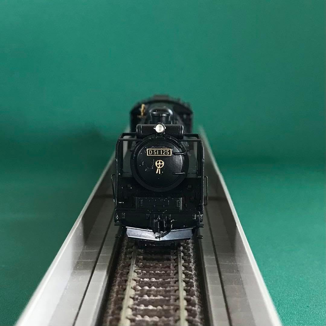 【2006-1s】D51-125 標準形 蒸気機関車(スノープロウ付き) 2006-1s】 D51-125 標準形 蒸気機関車(スノープロウ付き) 2006